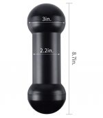 Blowjob Double Sided Male Masturbator Pussy and Anal for Men Penis Exerciser Stroker Pocket Pussy - Image 3