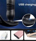 3-in-1 Telescopic Anal Plug Vibrator Prostate Massager - Image 9