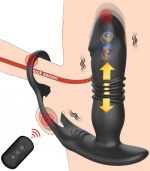 3-in-1 Telescopic Anal Plug Vibrator Prostate Massager - Image 3