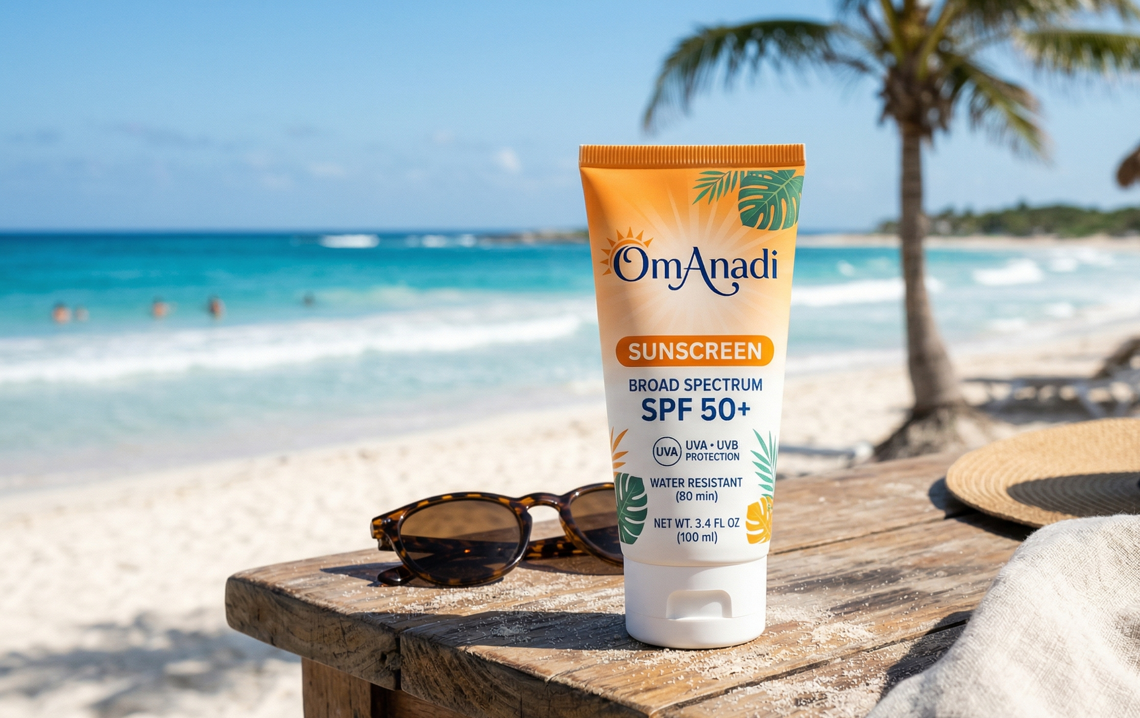 1Gemini_Generated_Image_1vmndy1vmndy1vmn OmAnadi Botanica: Ultra Shield Broad Spectrum SPF 50+ Sunscreen - Image 1