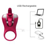 Rotating Magic Tongue Vibrating Penis Ring - Image 2