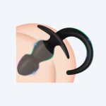 Happy Dog Tail Silicone Butt Plug - Black - Image 5