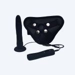 Strap-on Ripple Dildo Vibe