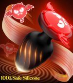 Demon Remote Control Anal Plug, Adult Toy Anal Plug Vibrating Butt Plug with 12 Vibrating Rotation Modes, Adult Sex Toys and Games - Image 7