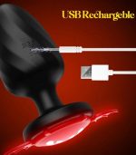 Demon Remote Control Anal Plug, Adult Toy Anal Plug Vibrating Butt Plug with 12 Vibrating Rotation Modes, Adult Sex Toys and Games - Image 8