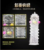 Enlargement Sleeve Foreskin Retention Cuffs Elastic Massager for Her Clitoris and G-Spot Stimulation Sex Toy for Men - Image 3