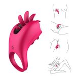Rotating Magic Tongue Vibrating Penis Ring - Image 4