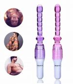 Jelly Vibrator Stick Long Anal Beads Plug - Image 5