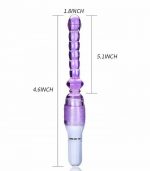 Jelly Vibrator Stick Long Anal Beads Plug - Image 10