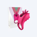 Rotating Magic Tongue Vibrating Penis Ring
