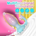 Remote Control Diamond Anal Plug Vibrator Clitoral Stimulator Female Sex Toys - Image 6