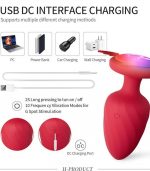 Demon Remote Control Anal Plug, Adult Toy Anal Plug Vibrating Butt Plug with 12 Vibrating Rotation Modes, Adult Sex Toys and Games - Image 10