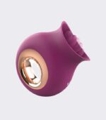 Adult Toys Rose Clitoral Vibrator, Tongue Licking Toy Vibrator with 9 Modes, Rechargeable & Waterproof Adult Sex Toys for Women Couples