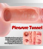 2 in 1 Male Masterburters Pocket Pussy Dildo Realistic Dildo with Lifelike Vaginal Penis Pump Enlarger Sleeve Fake Pussy Female - Image 5