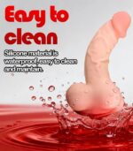 2 in 1 Male Masterburters Pocket Pussy Dildo Realistic Dildo with Lifelike Vaginal Penis Pump Enlarger Sleeve Fake Pussy Female