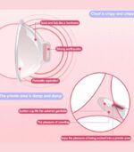 1 In 3 New Design Nipple Clitoris Vagina Suck Vibrating Device For Women - Image 3