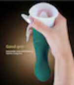 Pump Vibrator - Clitoral Vibrator with 10 Suction Power and 10 Licking Modes, 10 Vibration Modes, Adult Sex Toys, Nipple Licking Vibrator, Stimulator, Female Sex Toys (Green) - Image 3