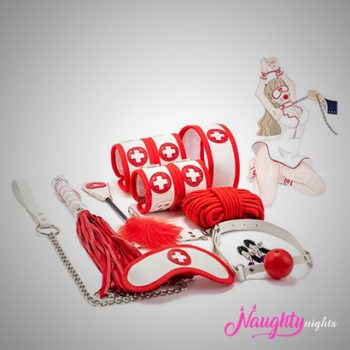 Naughty Nurse Bondage Kit | 10 Piece