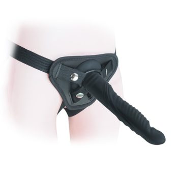 Strap-on Ripple Dildo Vibe